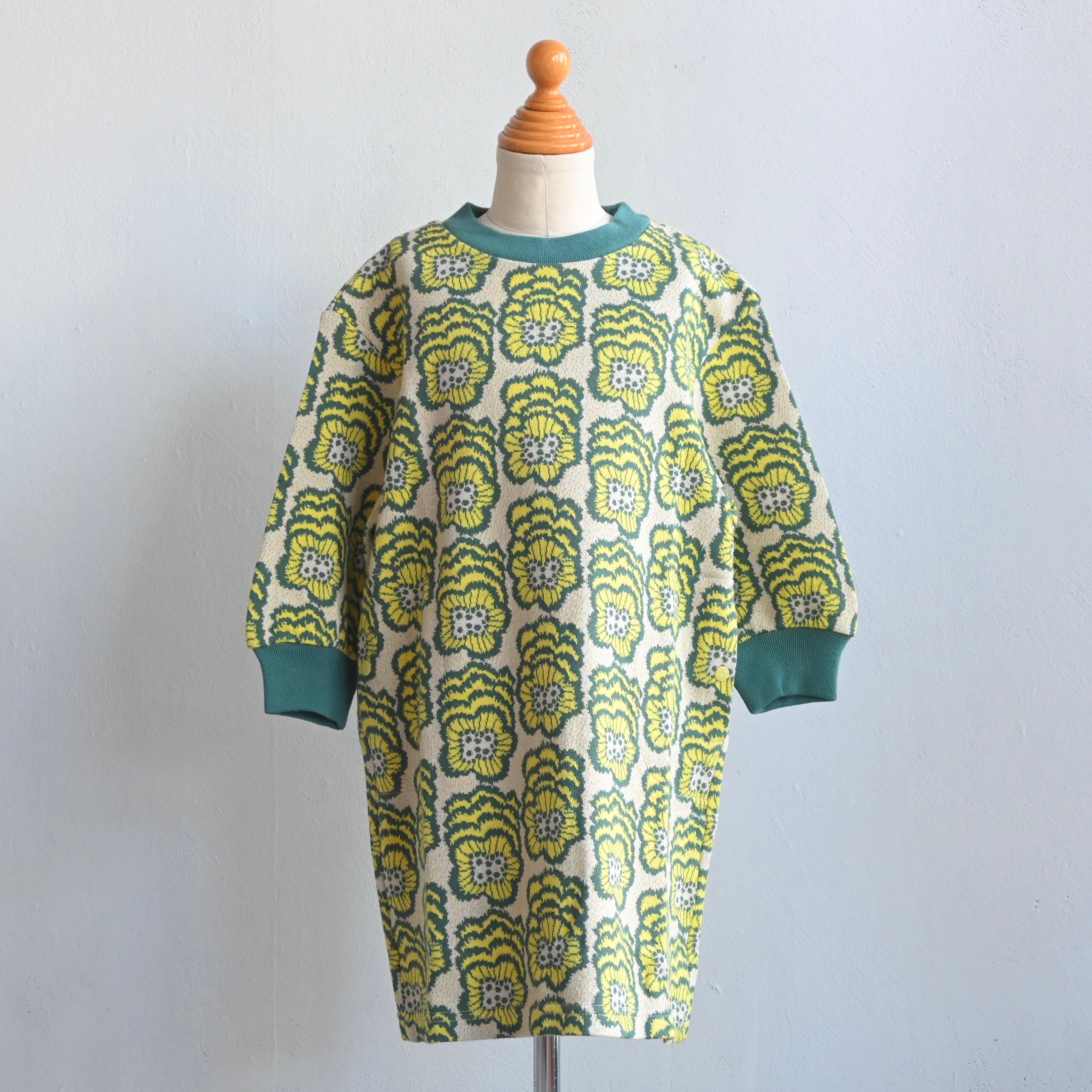 《mina perhonen 2025AW》happy bloom ワンピース / yellow / 100cm