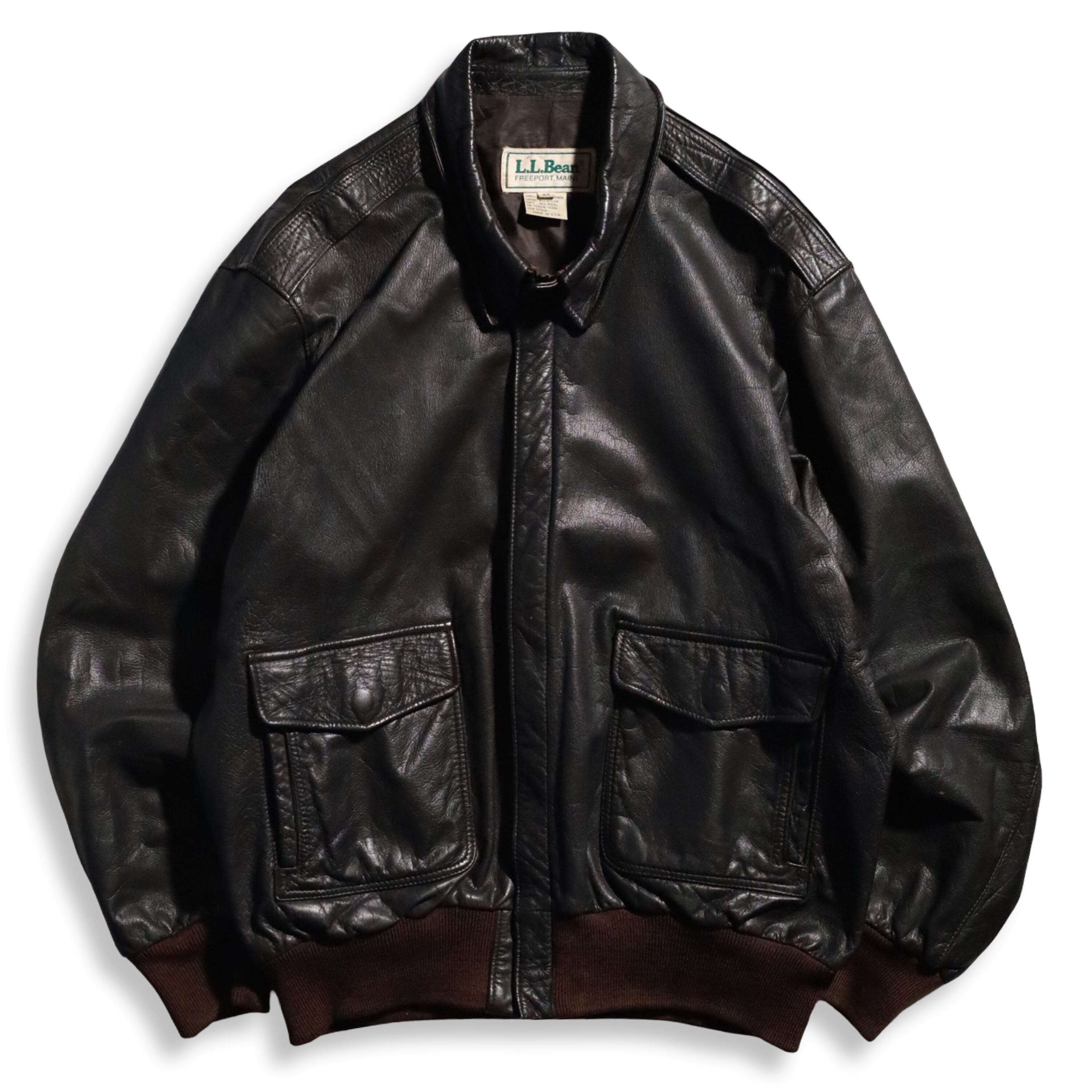 L.L.Bean A-2 Type Leather Jacket | Kiven