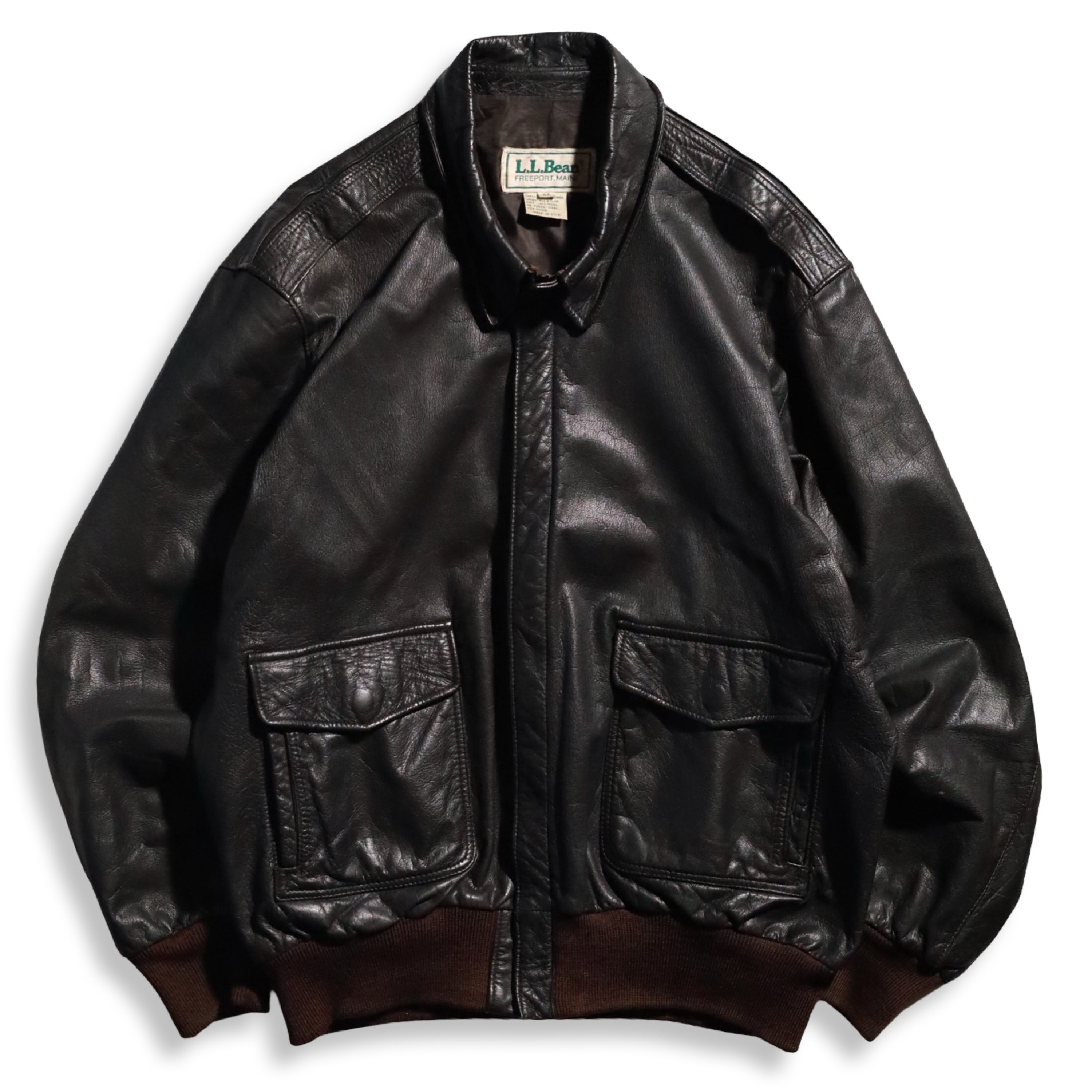 L.L.Bean A-2 Type Leather Jacket