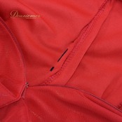 社交ダンス 衣装 スタンダード ドレス ワンピース パーティドレス レッド系 赤 チョーカー prima boutique プリマブティック フロート 長袖 社交ダンスドレス フロート付き ドレスワンピース パーティ用 ドレス 赤色 伸縮性 大人用 フリル デザイン 体型カバー おしゃれ イベント用 モダンダンス用 女性用 ダンス衣装 競技用ドレス 格安 ドレスアップ 着心地抜群