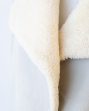 〈Hermès by martin margiela〉Sheepskin jacket