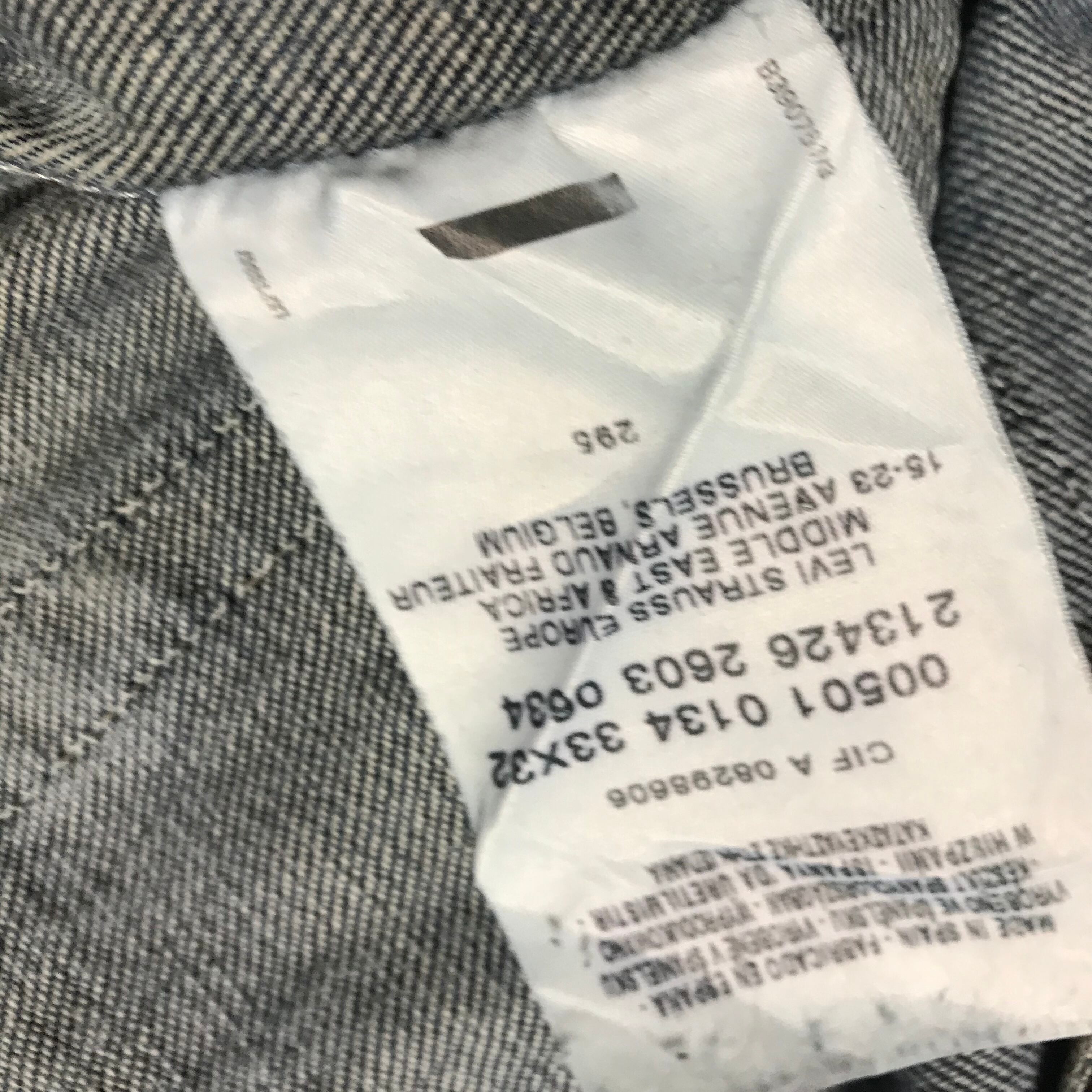 雰囲気抜群 スペイン製 00s リーバイス ユーロ LEVI'S 501 EURO