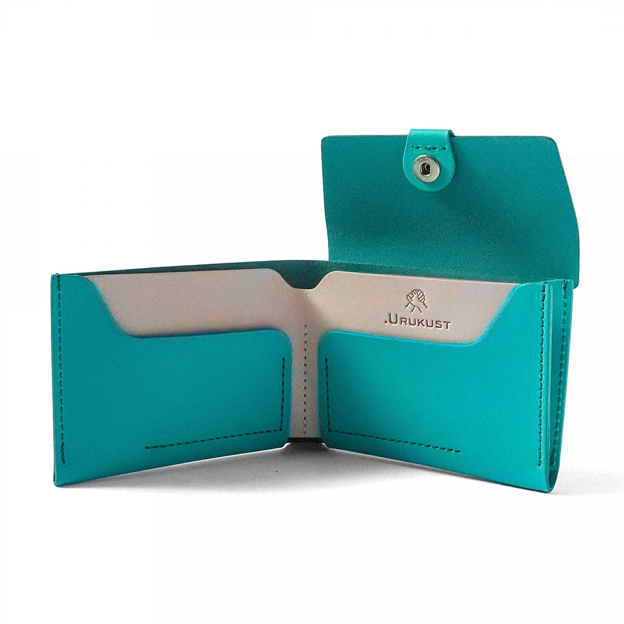 URUKUST｜Bifold Wallet【LIMITED EDITION ”TEAL BLUE