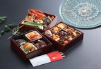 【12/31お届け】O3おせち旭三段重（3～4人前）＋T45天然とらふく刺身（4～５人前）