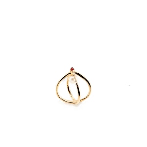 WIRE RING GOLD