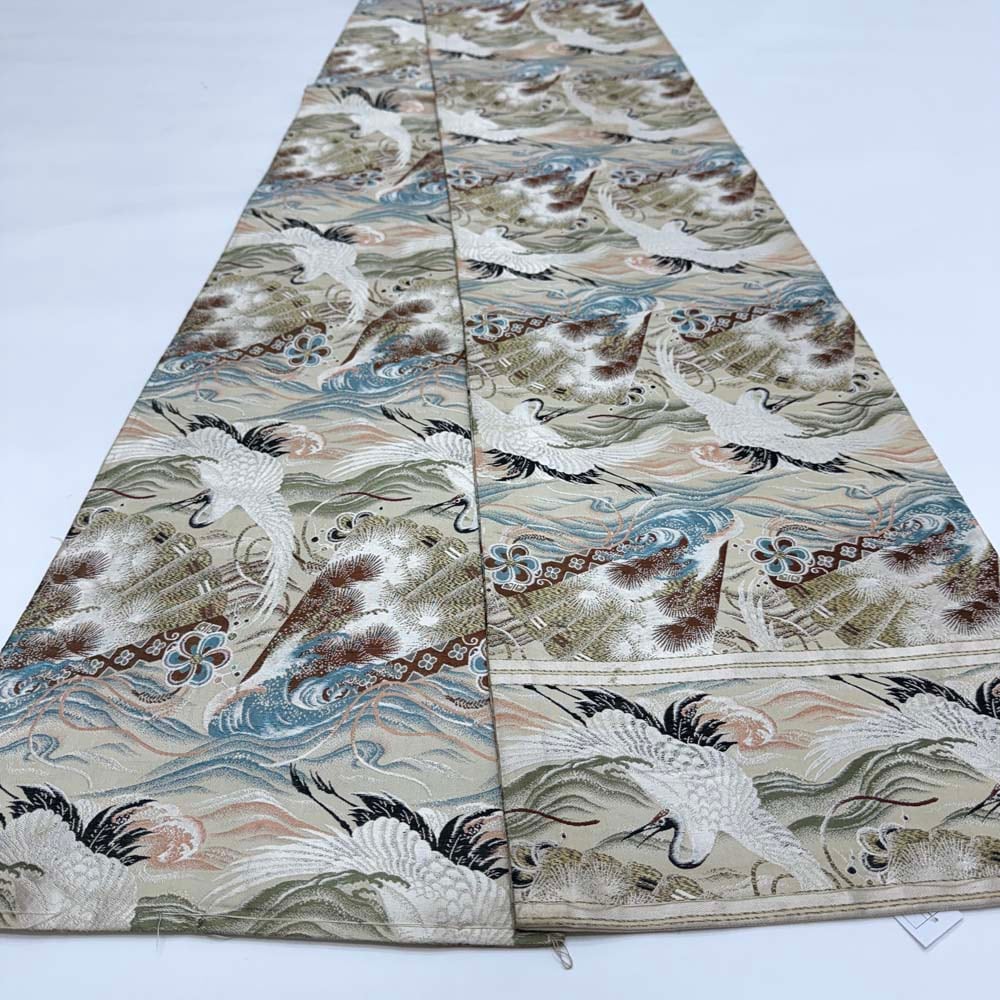 丸帯 アンティーク ヴィンテージ 全通 金帯 392cm 花嫁衣装 貸衣装 中古 リサイクル 結婚式 婚礼 着付け 舞台 きもの 着物 5095