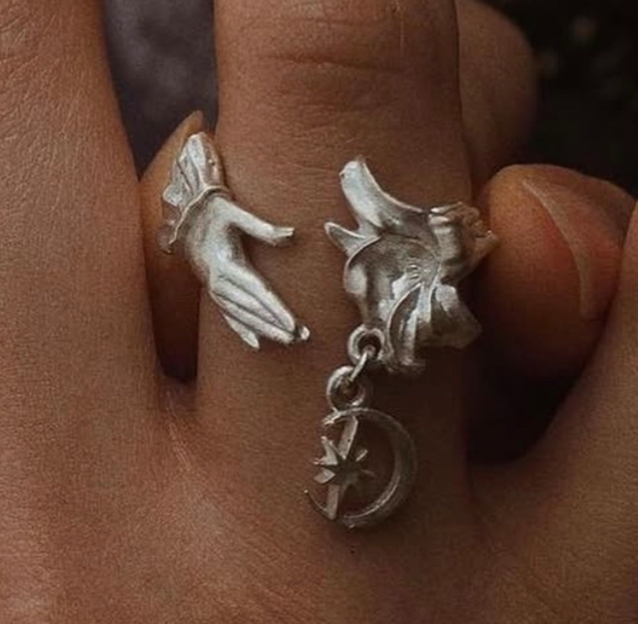 白百合のリング　シルバー