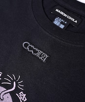 AFスカルエンブロイダリーL/SルーズTシャツ (WHITE) CQ-47081