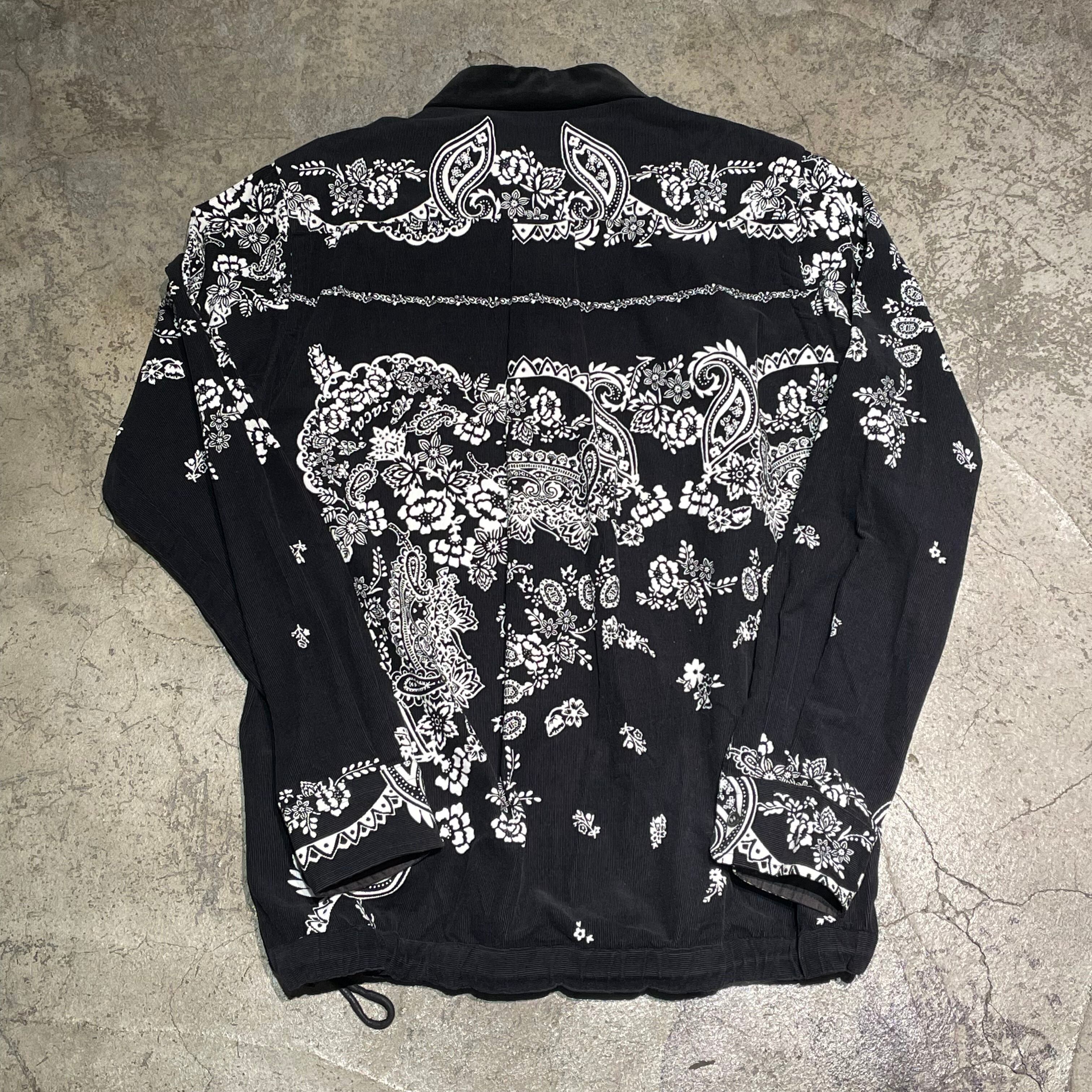 Sacai サカイ 19-02057 長袖Tシャツ ペイズリー【表参道n12 