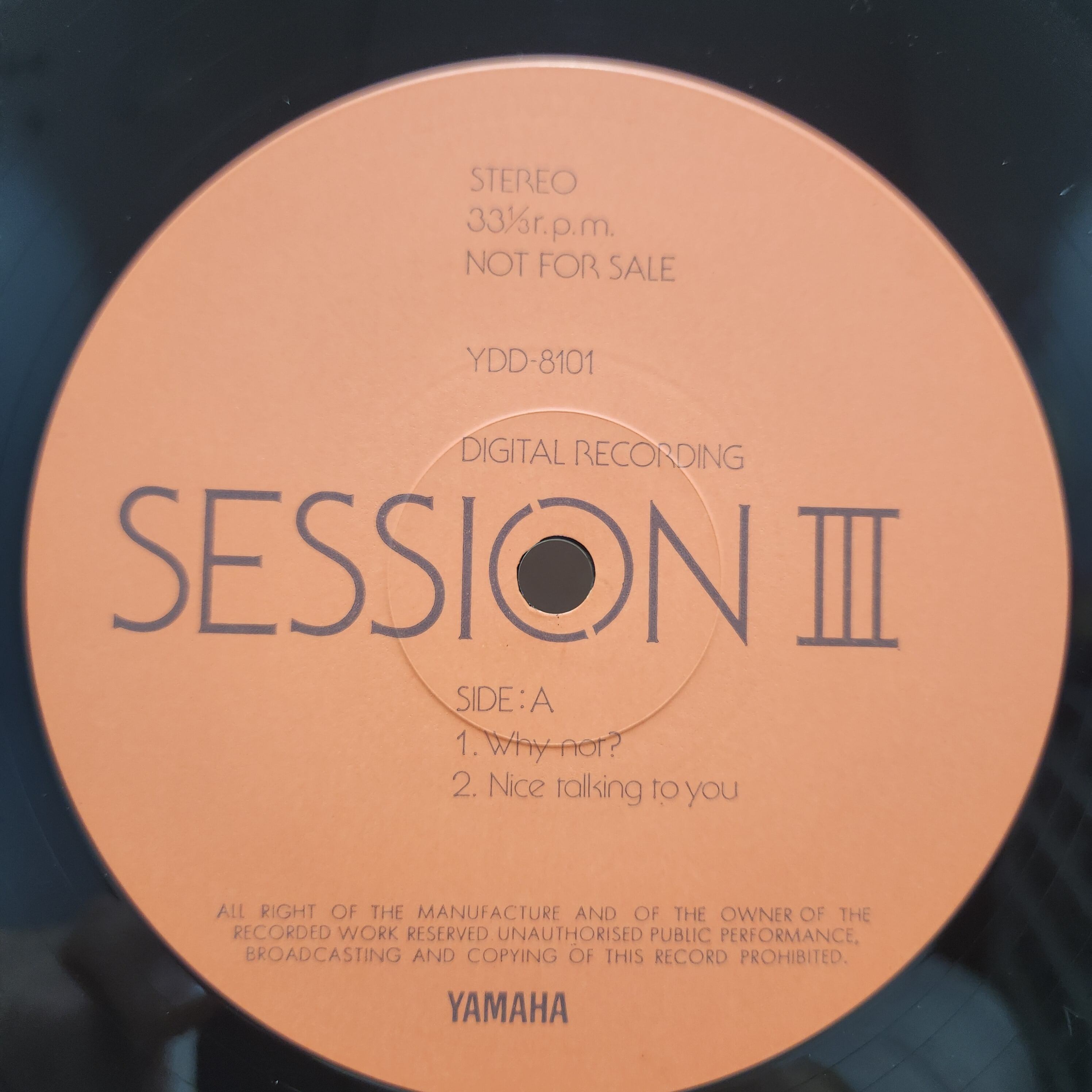 Various / Session III [YDD-8101] - 画像4