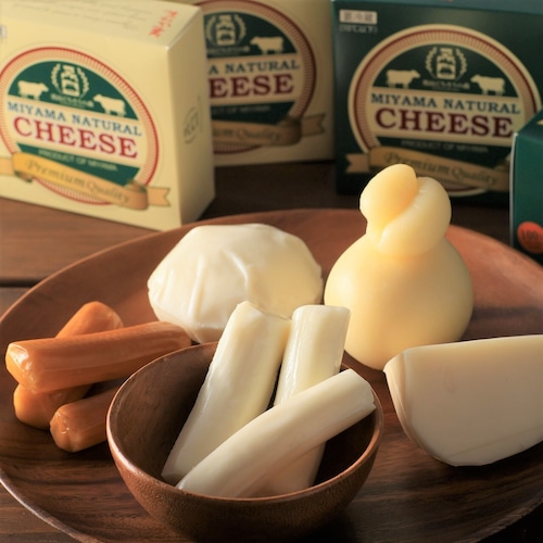 ご贈答用　美山チーズセット　チーズ専用箱パッケージ