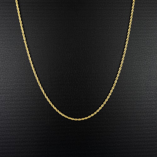 PE3950 14K Rope Chain 3mm×50cm