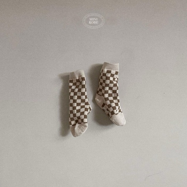 minirobe26su_Checkerboard Socks