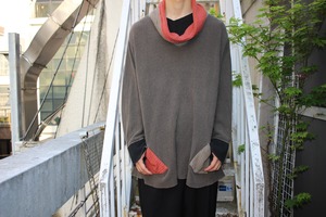 【online限定】design cotton sweater