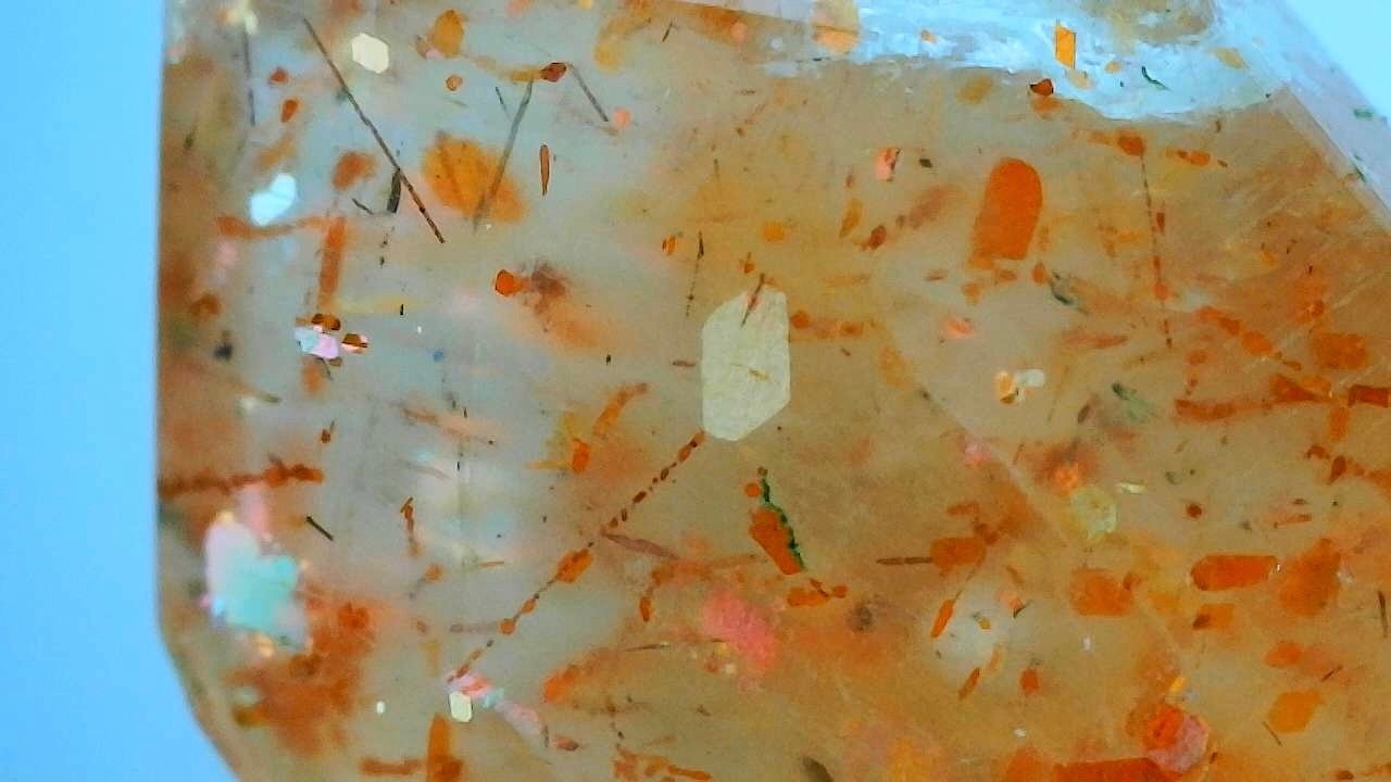 オレンジサンストーン　約1.45ct　[C13‐10]