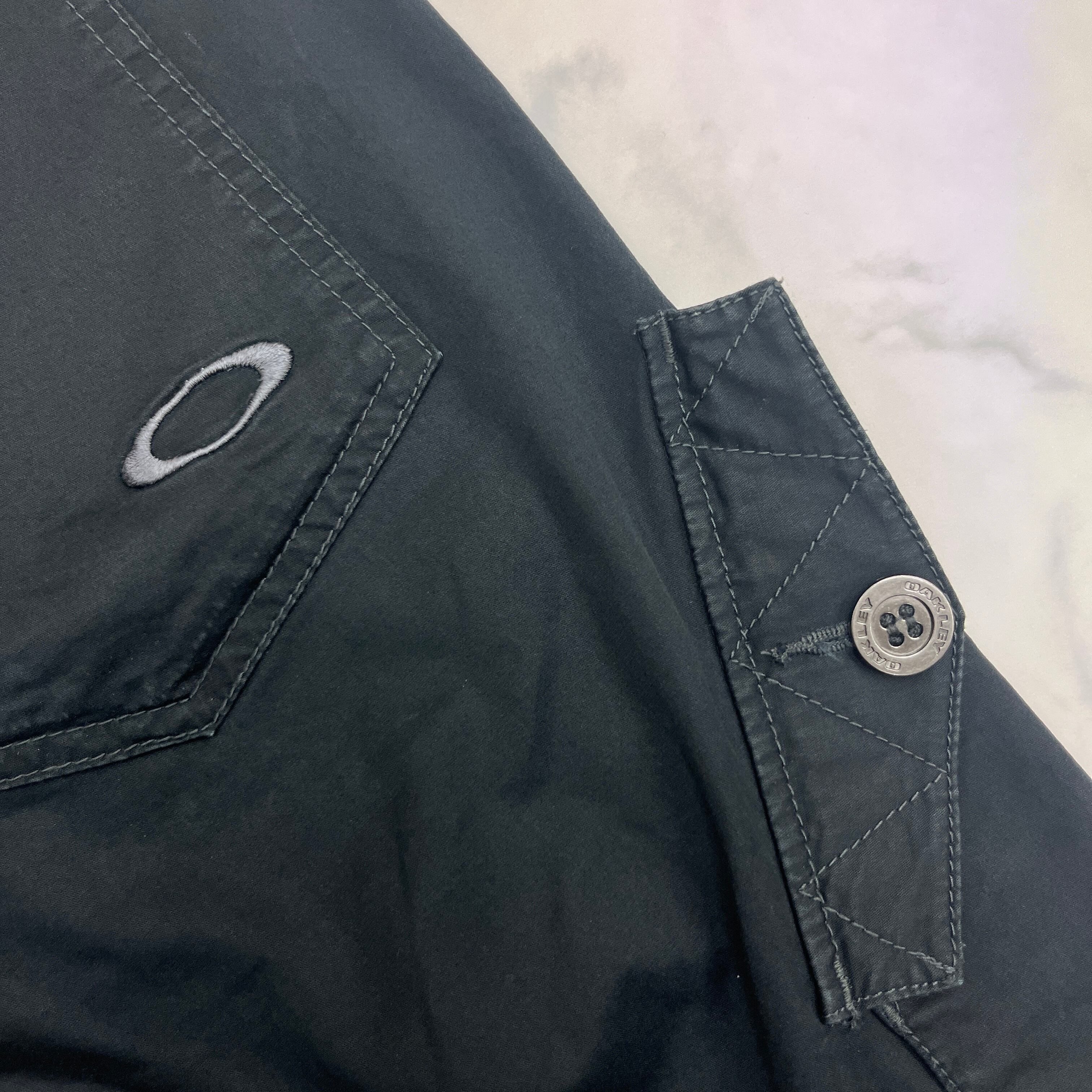 00s oakley カーゴパンツ y2k テック系 ブラック | 幸服ーKOUHUKUー