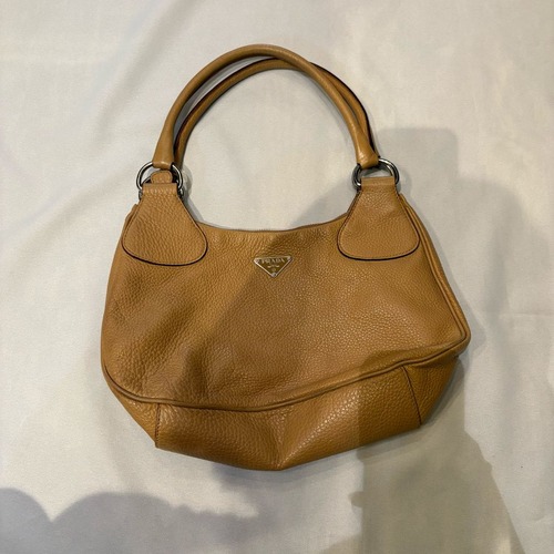 PRADA プラダ Bag バッグ TU-HC09 ブラウン【代官山A07】