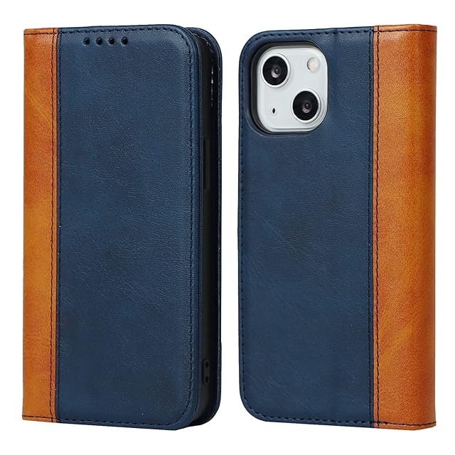 Clicsun iPhone14 Pro ケース 高級牛本革ケース 手帳型 iPhone14 Pro