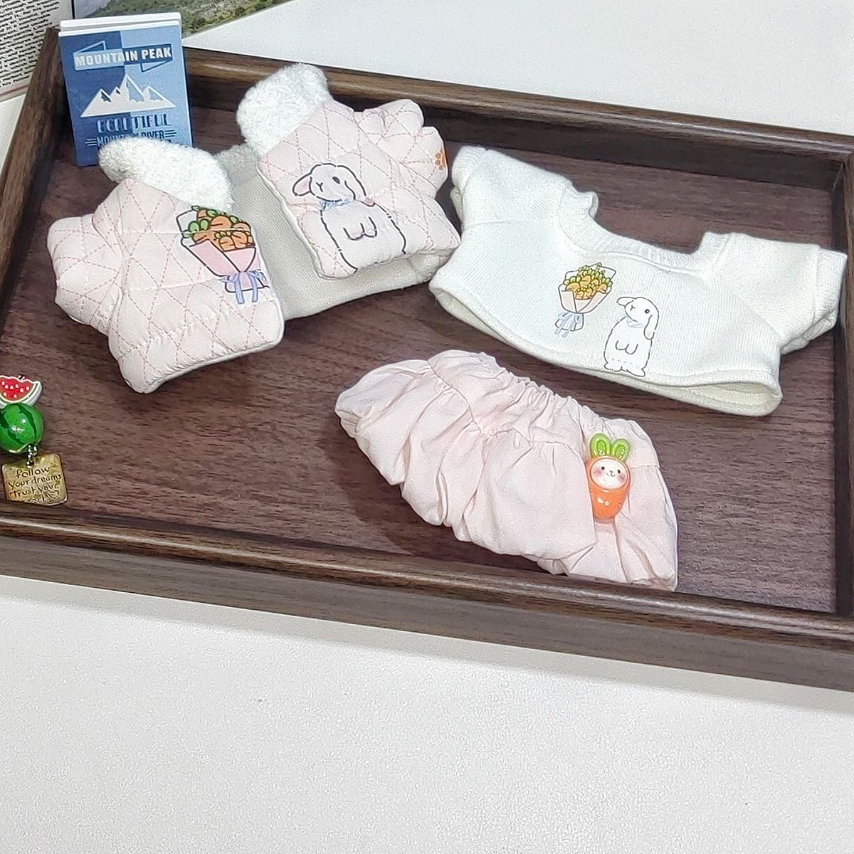 20cmぬいぐるみ用 ドッグ/ウサギ トップス+ジャケット+パンツ/スカート