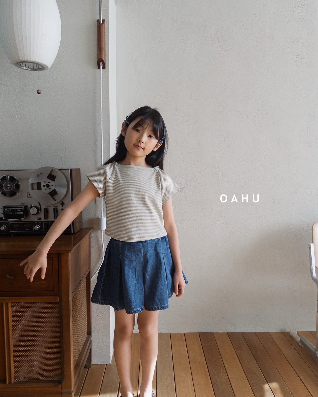 [OAHU] Phoebe Denim Shorts (JS/JM/JL/JXL) / [오아후] 피비데님쇼츠 (JS/JM/JL/JXL)
