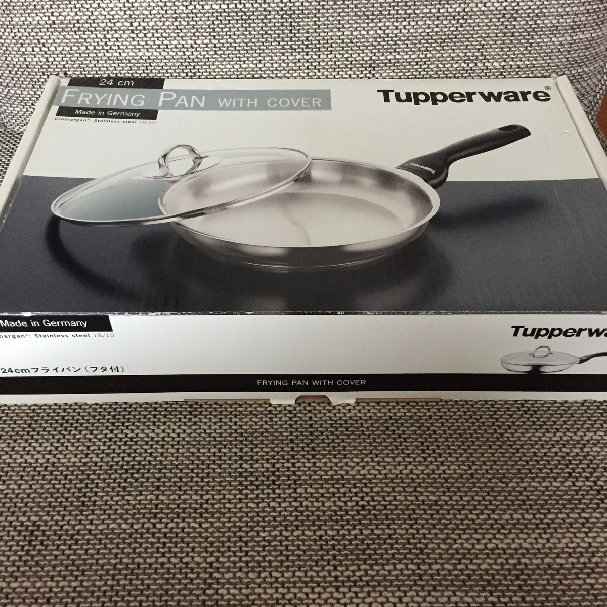24㎝ ステンレスフライパン 【 Tupperware （ タッパーウェア  