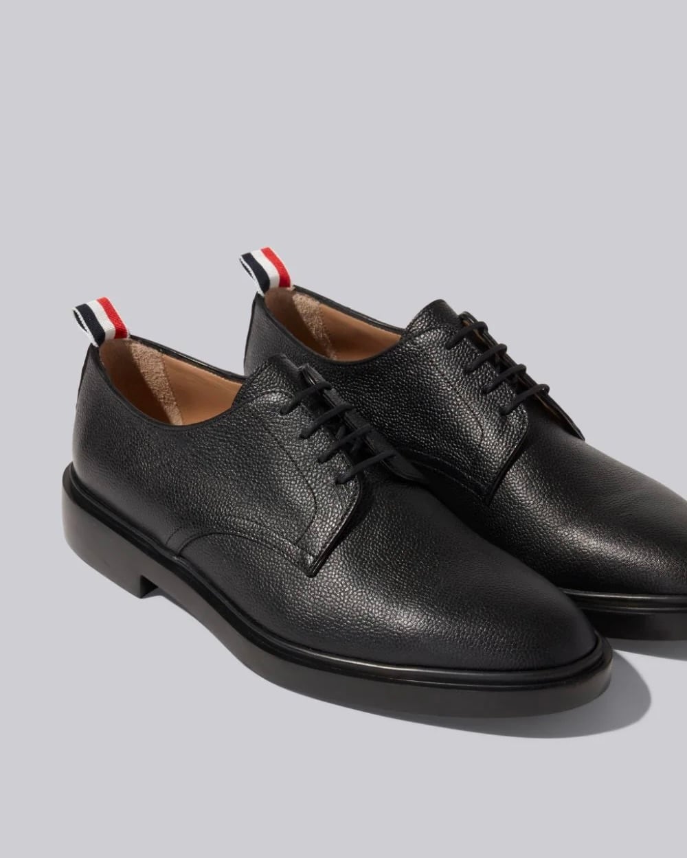 THOM BROWNE】軽量ラバーソール ダービーシューズ | idealclasse