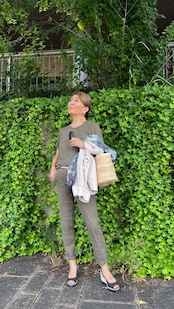 HARTFORD(丸襟無地Tシャツ)