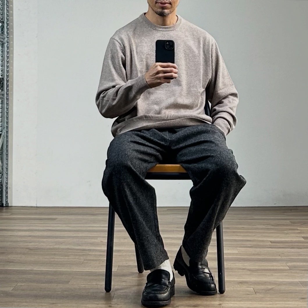 25AW STILL BY HAND Cotton Silk Knit STILL BY HAND | comoda.com