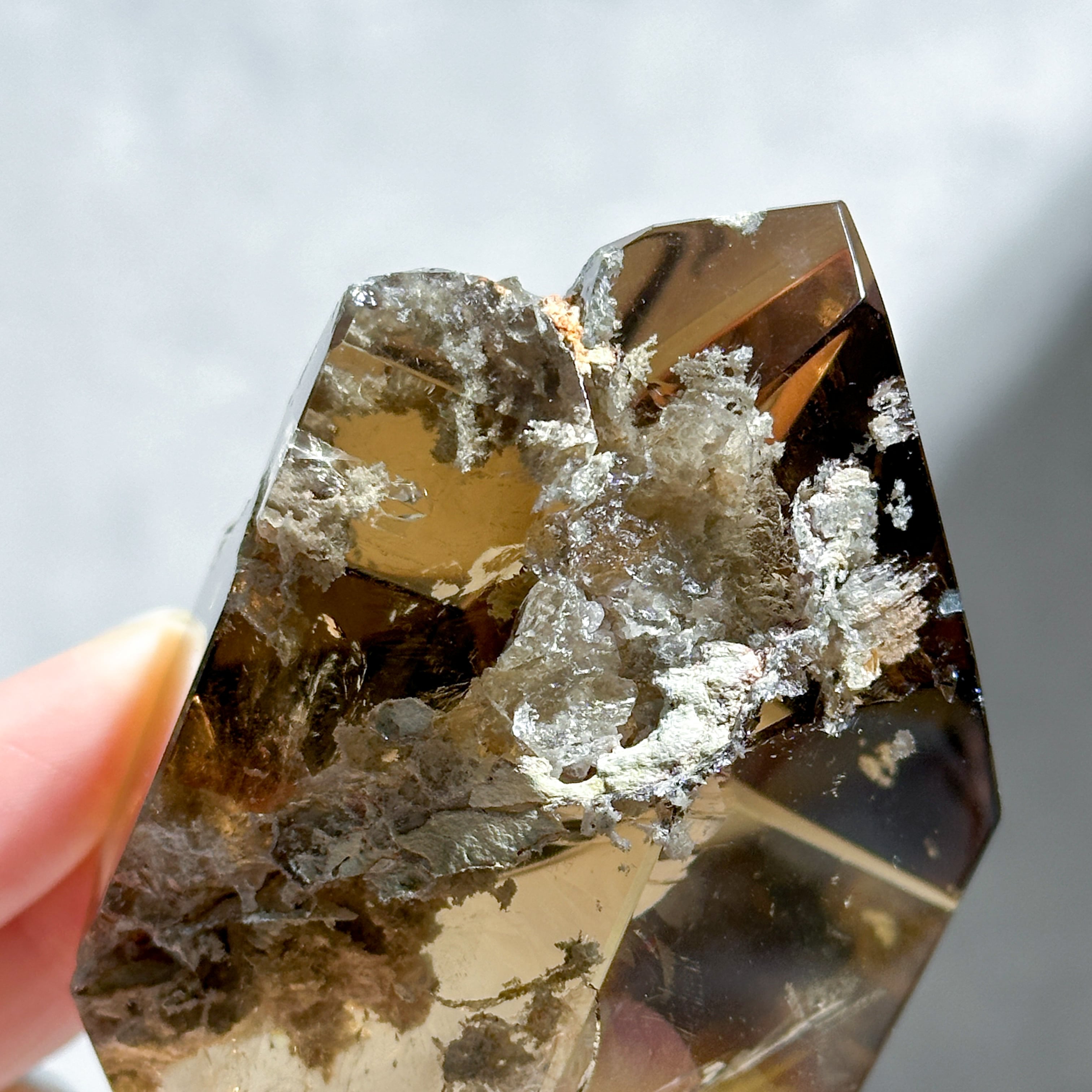 ファントム◎ミナスジェライス産スモーキーガーデンクォーツ フリー