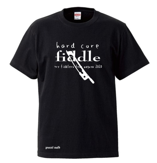 【Tシャツ（半袖）】Fiddlers Fes.2020　ブラック