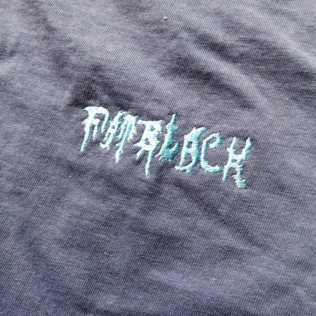 FATBLACK LOGO "VIOLENTLY WASHED" TEE