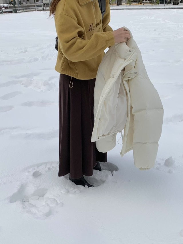 (予約) LIFFEY / Wool fleece zipup mtm 3color