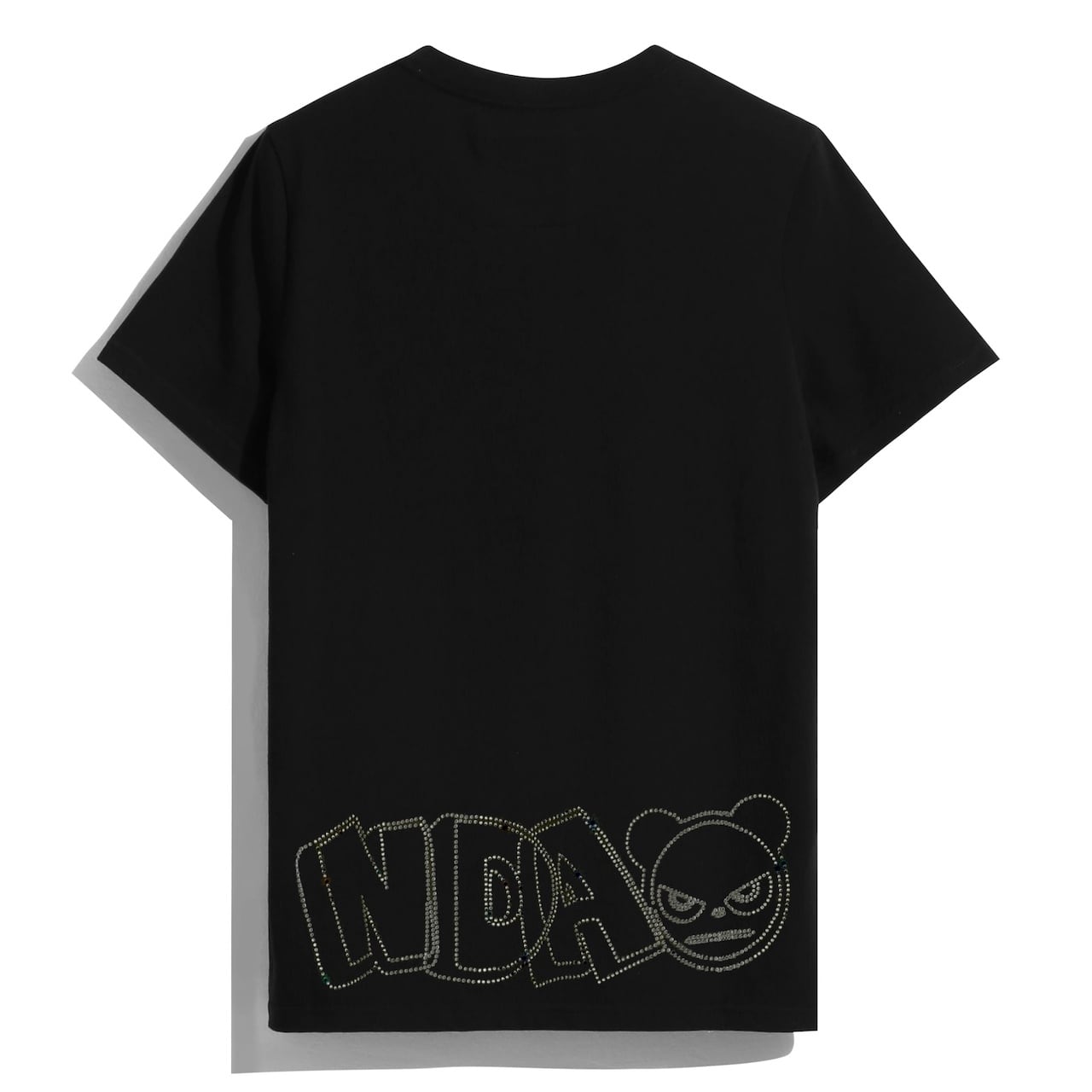 ▼▼HIPANDA ハイパンダ レディース ラインストーン ブラック SIZE M HIPANDA（ハイパンダ） パーカー レディース ラインストーンHIPANDA