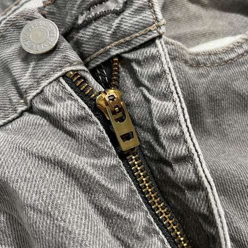 【W33 L32】 japan levi's 先染ブラック リーバイス 569 詳細写真12