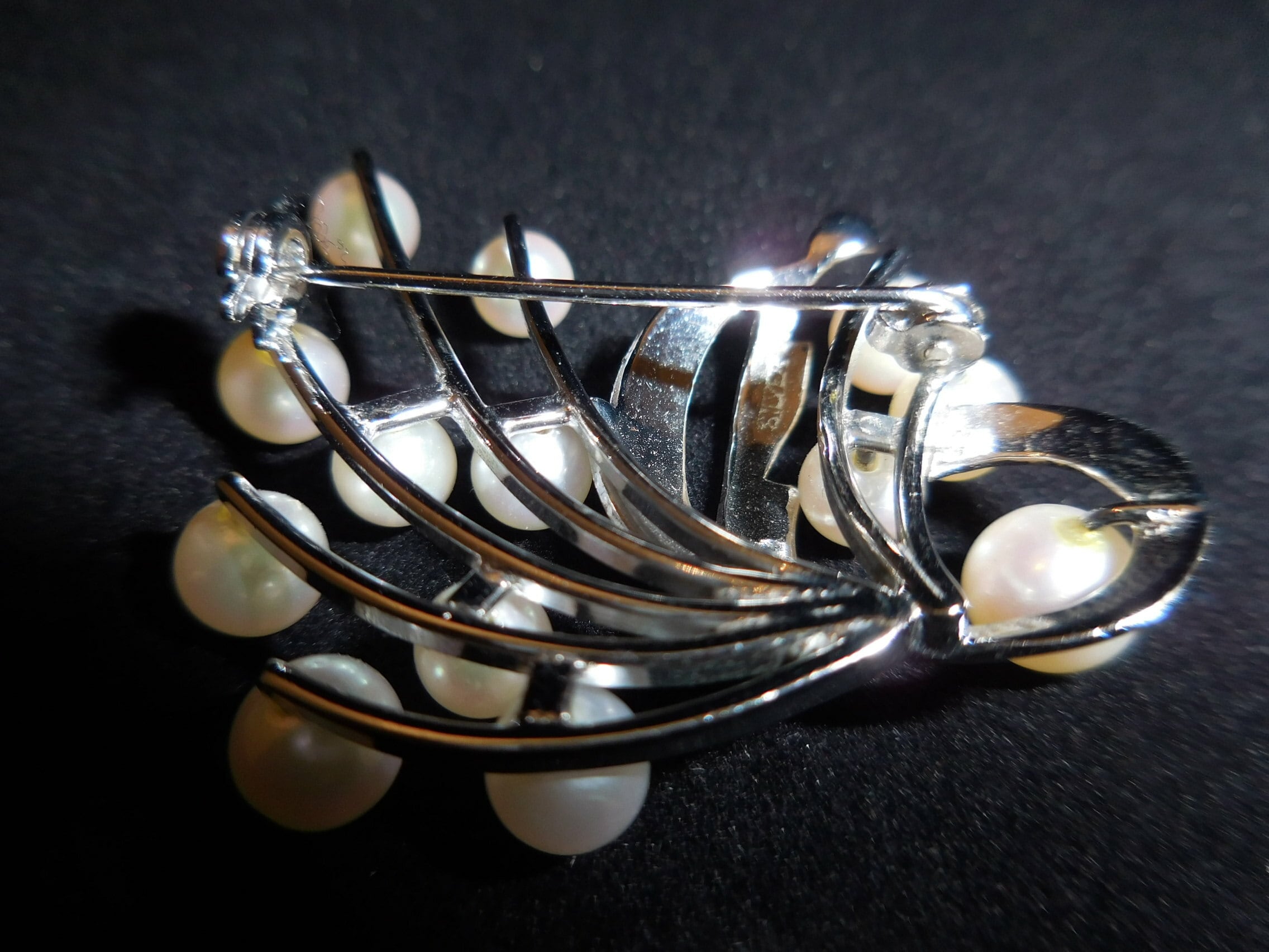 真珠ブローチ（ビンテージ ）vintage pearls brooch(made in Japan)No1 | 春夏秋冬（しき）アンティークス  powered by BASE