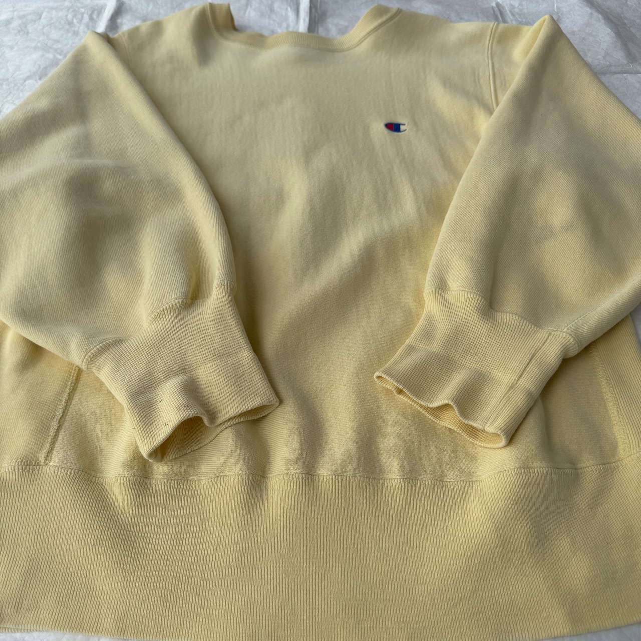 Champion Reverse Weave スウェット バニラ 90s 画像2