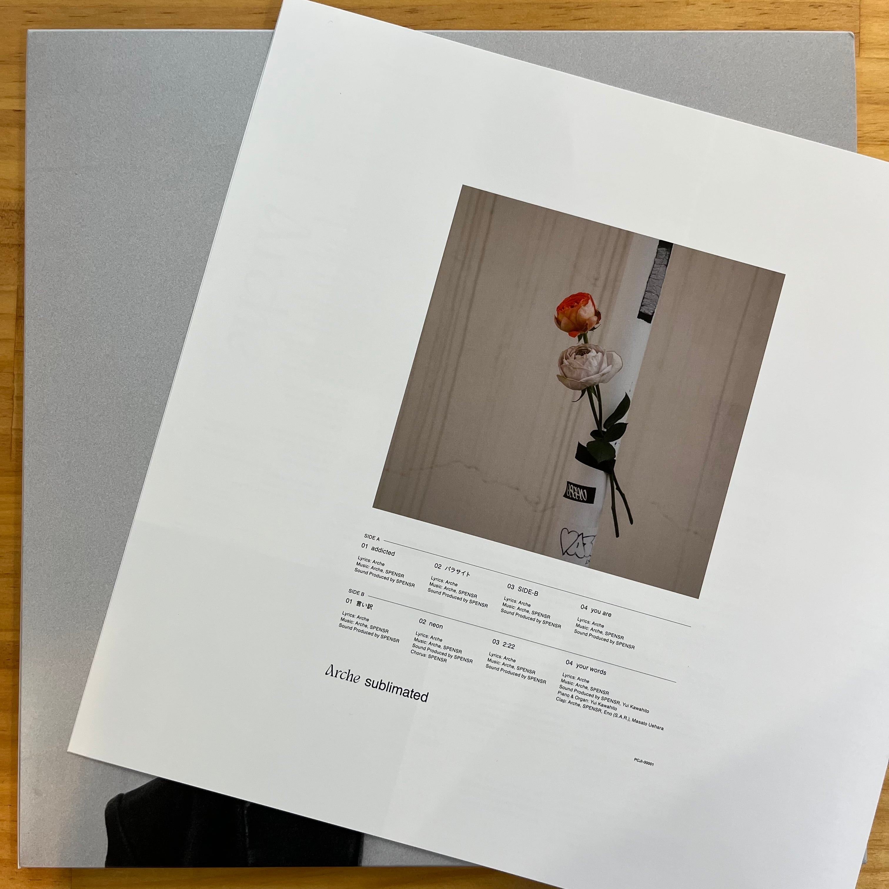 Arche sublimated アナログ盤 LP レコード 限定盤 sublimated 【2025 レコードの日 限定盤】(アナログレコード) : Arche