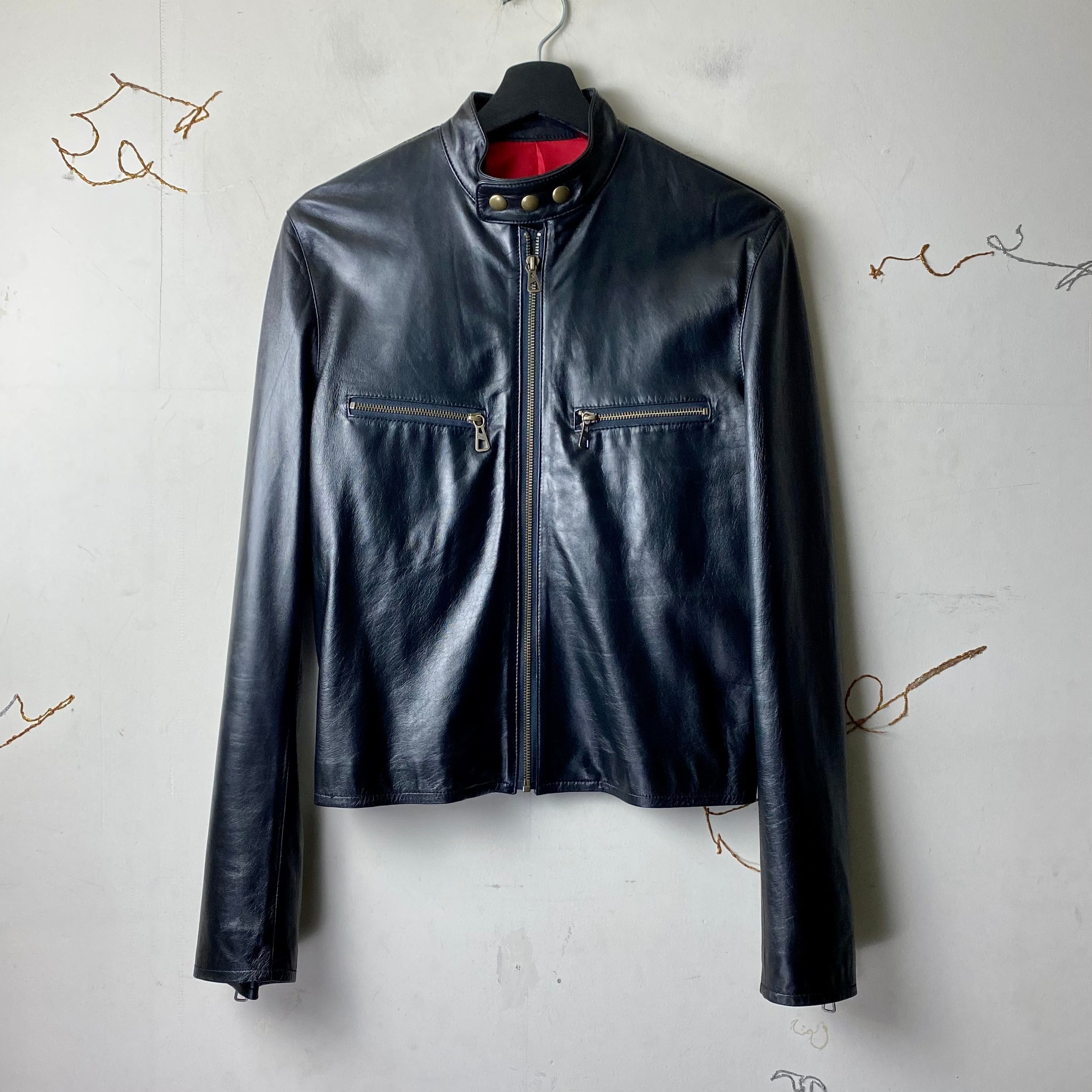 JEAN PAUL GAULTIER HOMME leather riders jacket | NOIR ONLINE JEAN PAUL GAULTIER HOMME leather riders jacket | NOIR ONLINE