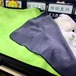 JUKODA マルチカバー 緑・グレー ストリップ