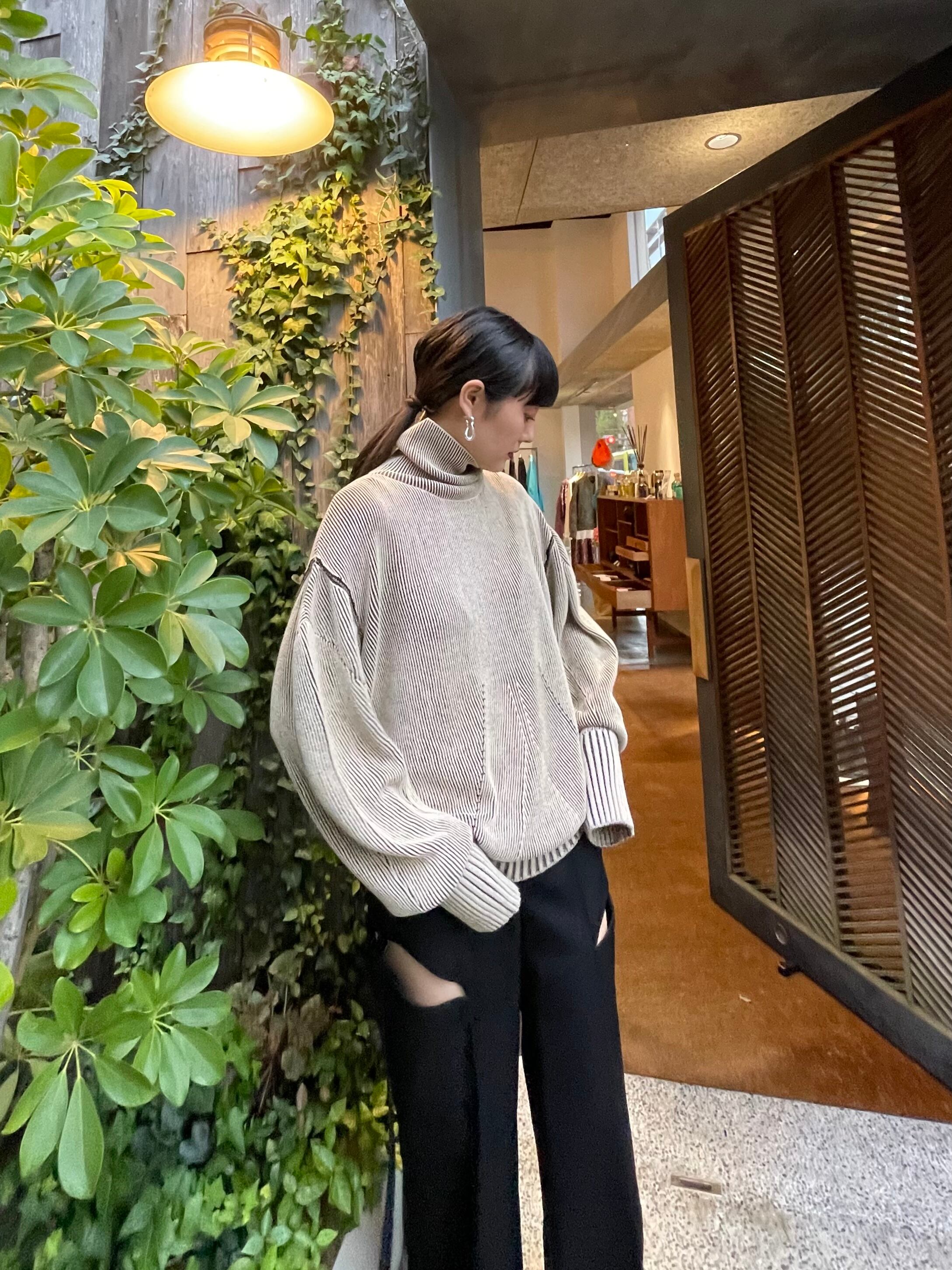 22AW】AKIKOAOKI アキコアオキ / Dual Face Knit | TRENTオンライン 