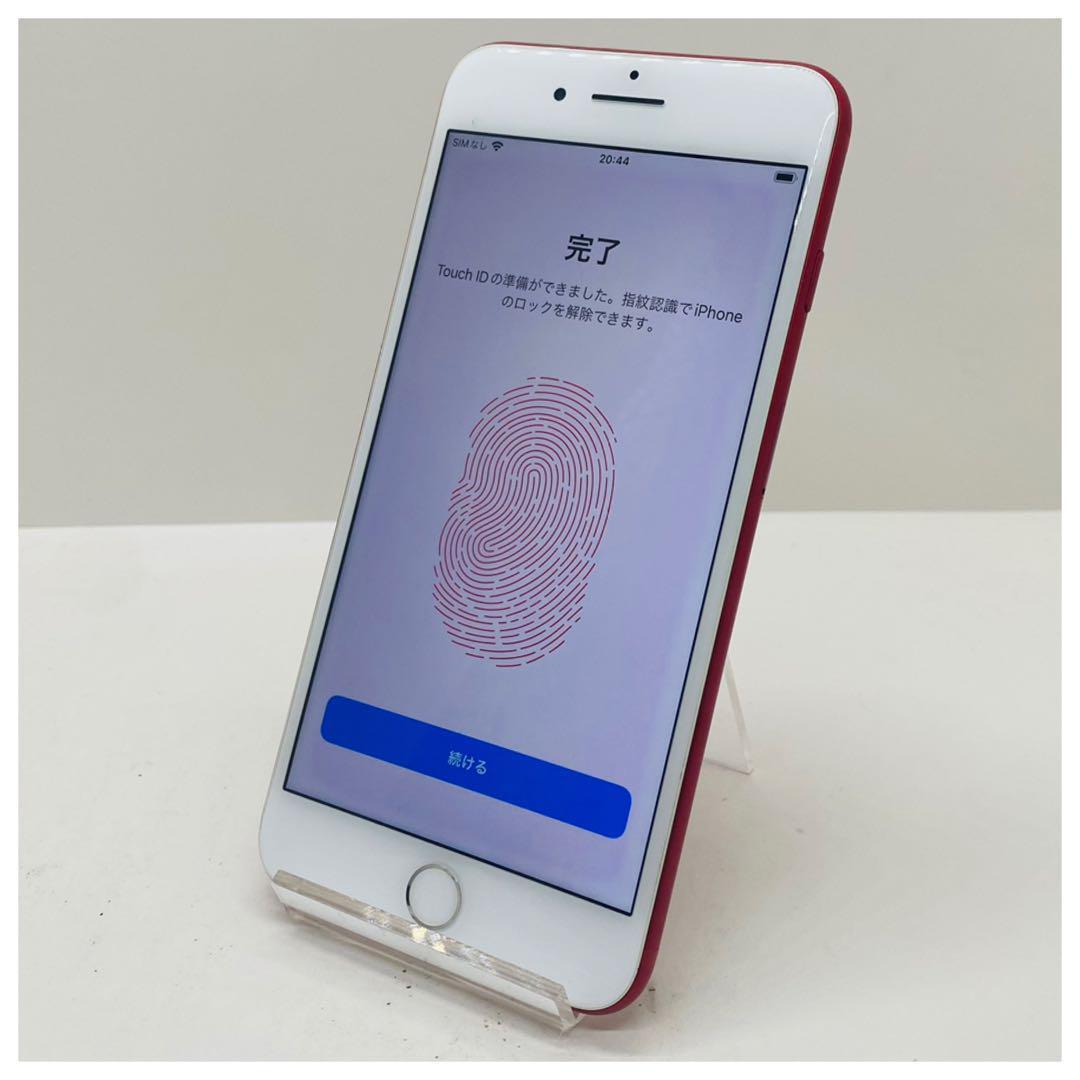 エックスジャパンレコード-【美品】iPhone7 Plus レッド 128GB SIM