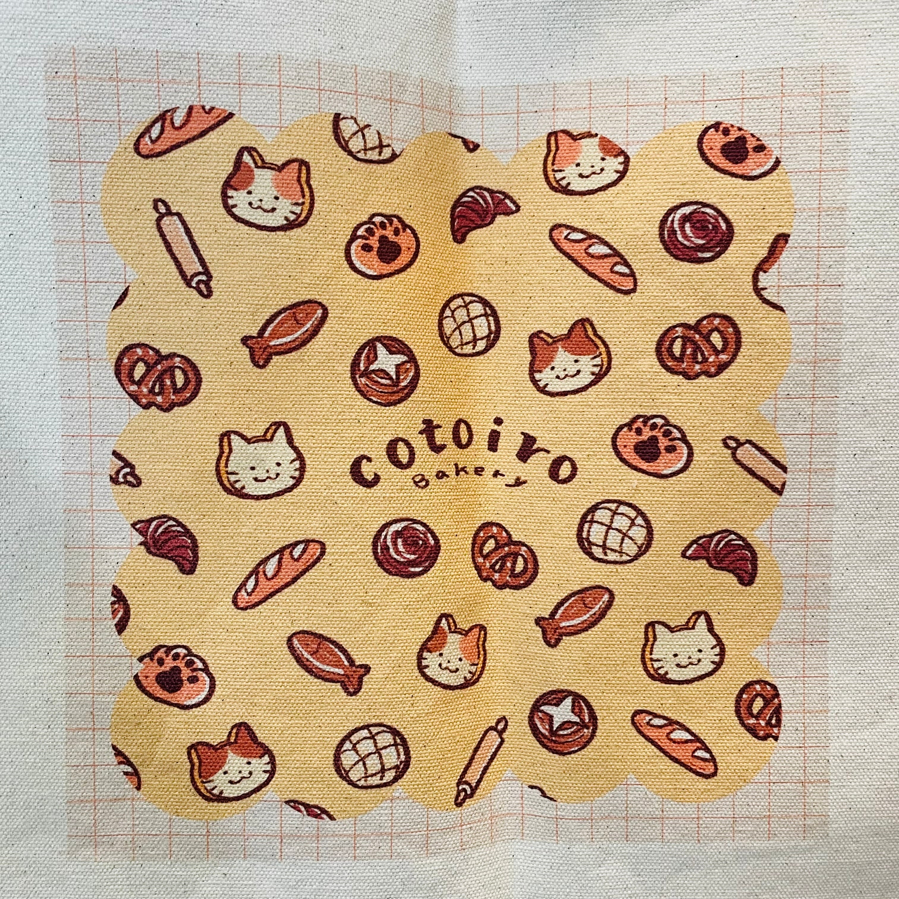Jコトイロベーカリー|トートバッグ| 猫雑貨 猫モチーフ 猫グッズ アクセサリー ミニチュア