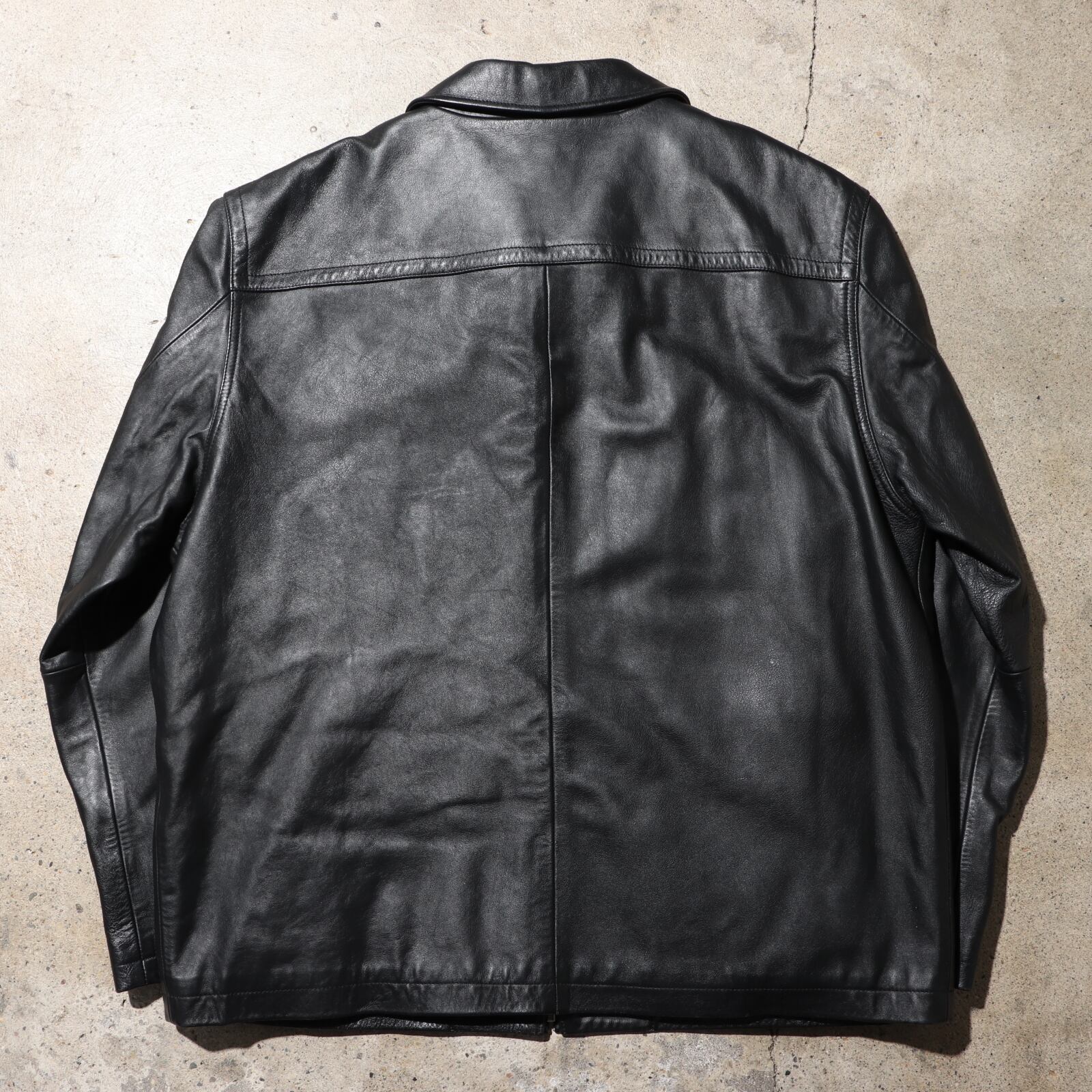極美品 XL OLD GAP Y2K レザージャケット オールドギャップ 黒 | ENCOUNT