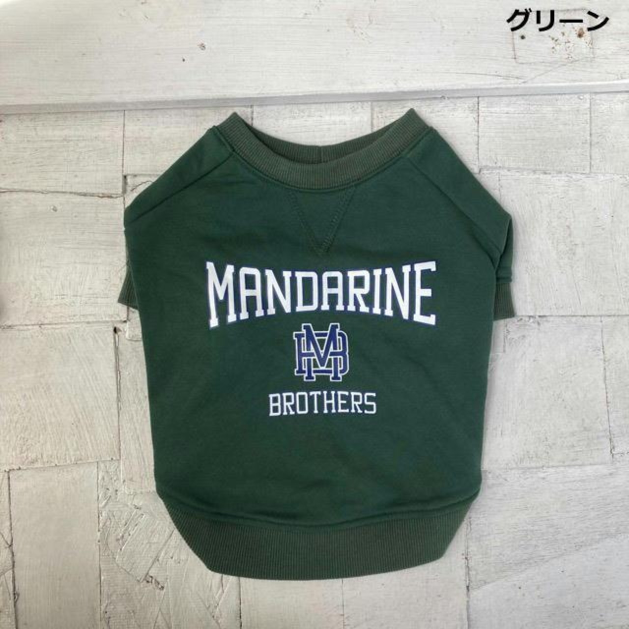 DOG WEAR　カレッジロゴスウェット  　XLBサイズ　全2色