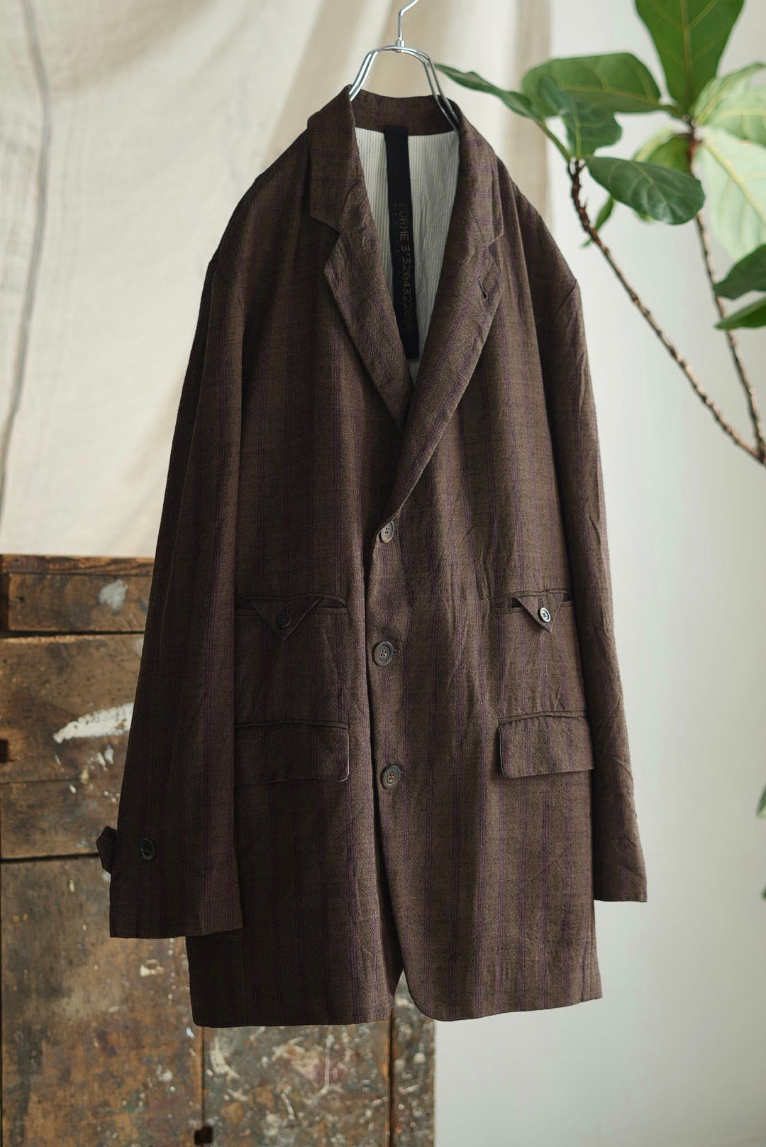 FORME D'EXPRESSION - SEMI DB CAR COAT / BRONZE