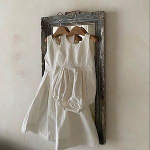 【先行〆7/9 23:59 5％OFF】2476 cotton basic dress / ANNESHIRLEY