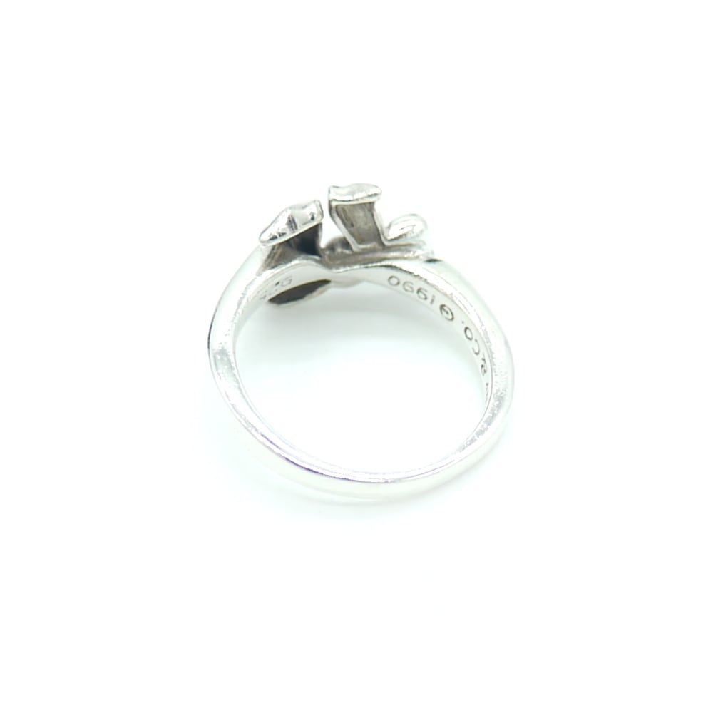 TIFFANY & Co. ティファニー リボンリング 指輪 9号 シルバー925 