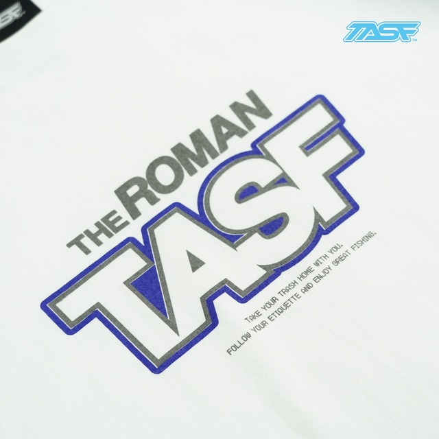 50%OFF!!　TASF / Roman Tee / White