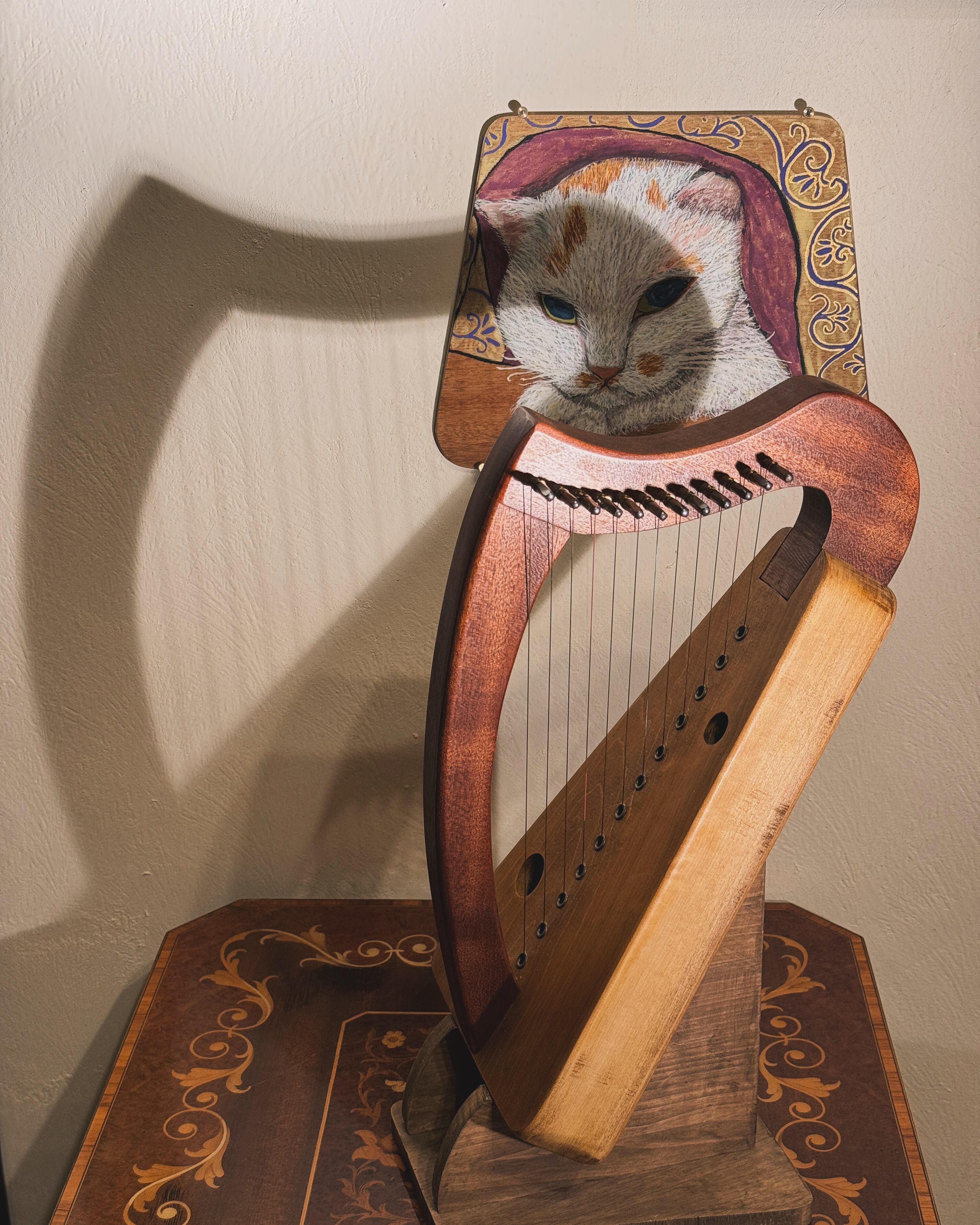 PDF版『基礎からはじめる12弦金属弦ハープ 20の練習と24の曲集』寺本