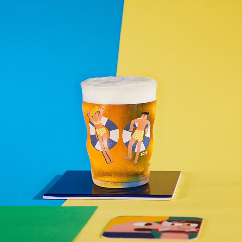 2026 PINT BEER GLASS 400ml 1pc［HOLMEGAARD×Mikkeller］ | REAL
